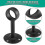 PARKHolder per asta per tenda, supporto da soffitto, confezione da 2, nero 2
