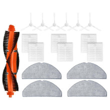 PARKReplacement Accessories Suitable for Robot Vacuum E10 E12 B112 Vacuum Main Side Brush Filter Mop Cloth