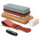 PARKHome Knife Sharpener Set Kitchen Double Whetstone Knife Clip Base Swing Cloth Sharpener Kit 1