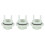 PARK3pcs Fleischwolf Teile Elektrischer Haushaltsfleischwolf Element Kunststoff Getriebehülse 418076 2