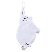 Asciugamani PARKCute con motivo a orsetto, spessi, assorbenti, ad asciugatura rapida, da appendere,