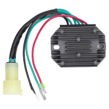 PARKMotorcycle Rectifier 62Y819600000 12V Voltage Regulator Replacement for 50HP 4 Stroke Outboard 19952007