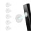 PARK6PCS Supporto magnetico per telecomando, organizer per telecomando da parete, molto stabile, autoadesivo 2