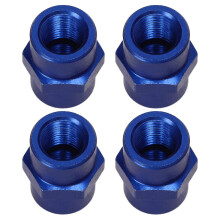 PARK4Pcs 1/8in NPT Female Coupling Coupler Adapter Pipe Fitting Universal for Fuel Air Water Oil Gas Pipes