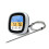 PARKTermometro digitale con timer e touch screen in acciaio inox per carne, per cucina e barbecue, nero 1