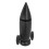 PARKKnife Sharpener Creative Ceramic Handheld Manual Knife Sharpener for Kitchen Knives Scissor Black 2
