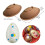 PARKEaster Egg Mold Dinosaur Egg Chocolate Molds Baking Sugar Craft Decorating Mold Tool for DIY Cake Sweets 2