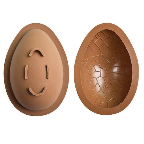 PARKEaster Egg Mold Dinosaur Egg Chocolate Molds Baking Sugar Craft Decorating Mold Tool for DIY Cake Sweets