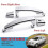 PARK2X Front Left with Keyhole Front Right/Rear Chrome ABS Door Outer Handle Covers suitable for Captiva 2