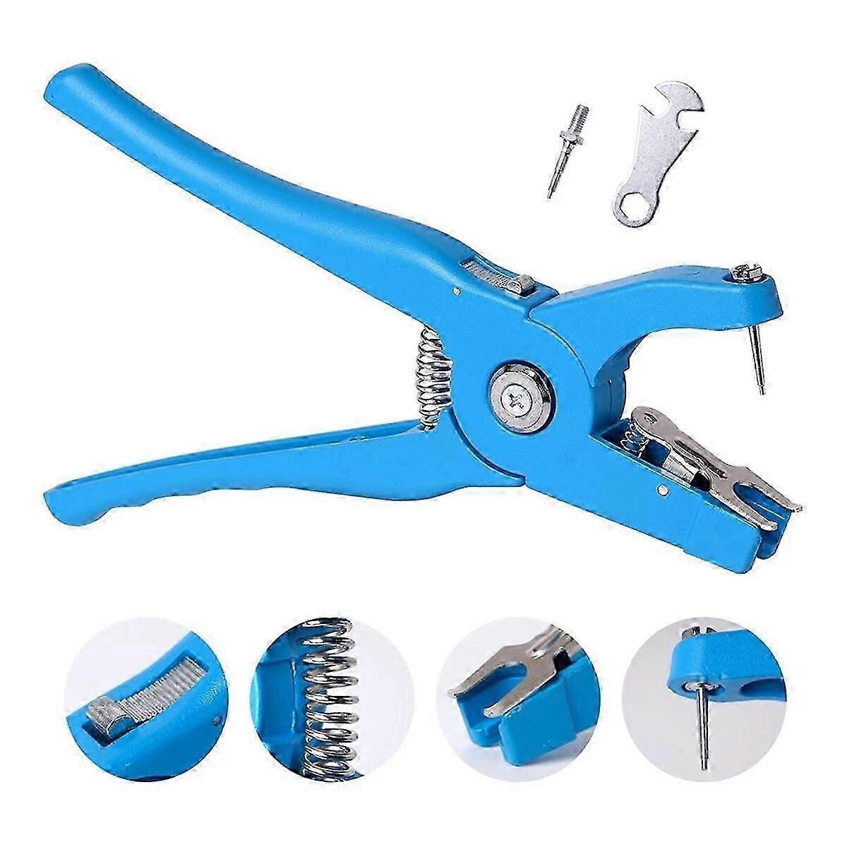Pince Pour étiquette D'oreille Pour Bétail, étiquette D'oreille Et Kit D' Applicateur, Pour Bétail, Vache, Cochon, Chèvre, Mouton, Instruments Pour Animaux, Outil, Pince Perforatrice, Fournitures AGR