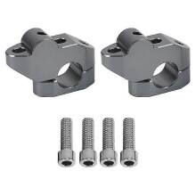 PARKHandlebar Mount Risers for V-Strom 250 650 DL650 V-Strom 1000 DL1000 2002-2019 22mm 7/8 inch-CXDT