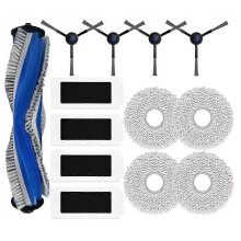 PARKPara DEBOT T30S COMBO Rodillo Cepillo lateral Filtro HEPA Mopa Paño Accesorio para aspiradora robot