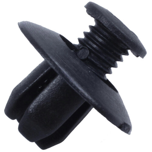 PARK30x 8mm Auto Clips Fit For Front Push-Type Retainer Clips Black