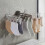 PARK1PC Bathroom Suction Cup Drying Rack Folding Socks Drying Rack Household Clothes Rack Multi Clip Drying 2