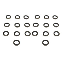 PARK20PCs Fuel Sealing Gasket 3918191 Rubber Material Replacement for Dodge Ram 2500 3500 5.9L 5.9 6.7L