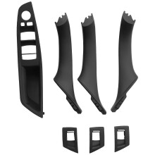 PARK7Pcs Auton sisäoven kahvan ikkunannostimen kytkimen käsinojan paneeli BMW 5 -sarjalle F10 F11 F18