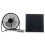 PARKVentilation Ventilator USB Solarpanel Eisenventilator 2