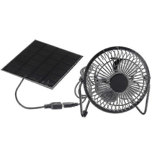 PARKVentilation Ventilator USB Solarpanel Eisenventilator