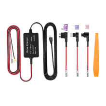 PARKDash Cam Hardwire Kit MINI USB Adapter High Security 12V30V to 5V Widely for Mirror Cam GPS Navigator