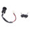 Interruptor de encendido PARKfor de 4 cables con 2 llaves, apto para 50 cc, 110 cc, 125 cc, 250 cc, 2
