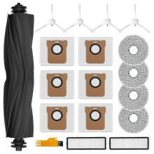 PARKPara L10s Ultra / L10 Ultra, Almohadillas para fregona Bolsas para polvo Cepillo lateral principal