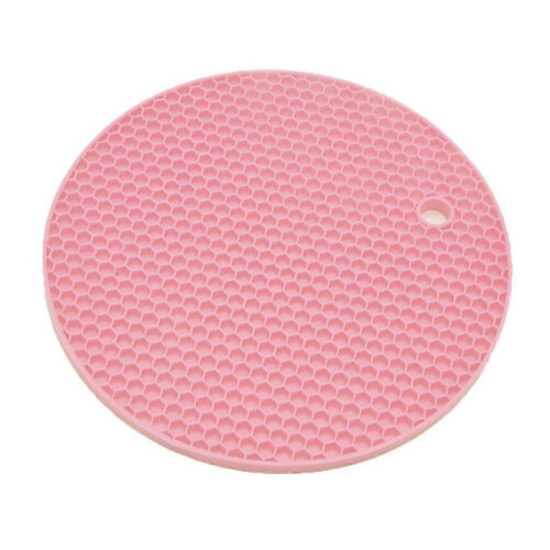 PARKRubber Tapis antidérapant Coussin rond coloré Set de table Pot
