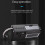 PARKSolar Charging Wireless Bluetooth 5.3 Speaker TF/USB/FM Radio LED Flashlight Function with 14500 Ba 2