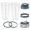 PARK Adatto per 7 pezzi Nutribullet Blender Cups & Blade Replacement Set 32Oz Huge Cup Compatibile per 1