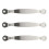 PARK1 Set 3-teilig Edelstahl-Schneidebrettgriffe Schneidebrettgriffe 2