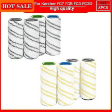 PARK adecuado para Karcher FC3 FC5 FC7 Rodillos de microfibra para Karcher 2.055-006.0, para la limpieza