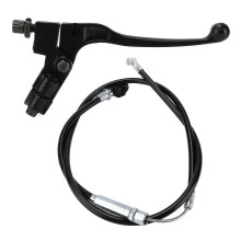 PARKApplicable to Left Clutch Lever Cable with Adjuster Replacement for Kawasaki 50cc 70cc 90cc 110cc 125cc