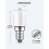 PARKFridge Light Bulb, Led Fridge Light, Incandescent Equivalent, Non Dimmable, Small Led Light Bulb Suitable 2