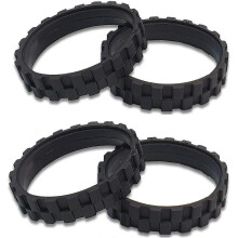 PARKTires for Wheels Series 500, 600, 700, 800 and 900, Anti-, Great Adhesion and Easy Assembly 4 Pack