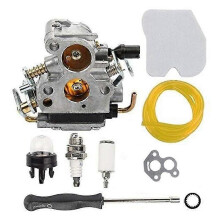 PARKCarburetor und Filterrohrfilter kompatibel mit 235 235e 236 240 E Kettensäge Jonsered Cs2234 Cs2238