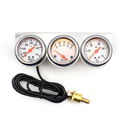 PARKFactory direct auto modification racing universal instrument mechanical shell LED display triple instrument