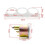 PARKFactory direct auto modification racing universal instrument mechanical shell LED display triple instrument 2