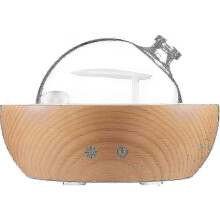 PARKsuitable for For Glass Essential Oil Diffuser with Real Wood Base, 2022 Upgrade Aromatherapy Diffuser,