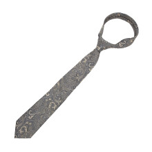 Polyester Garn Paisley Krawatten-Set mit Einstecktuch – Geschenkbereit