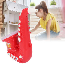 Kinder rotes verstellbares Saxophon-Spielzeug – Tolle Geburtstagsgeschenk für Jungen & Mädchen