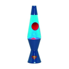 Lavalampe - SUPERMAN - Mehrfarben - H36 x B9 x T9 cm - Elektrisch