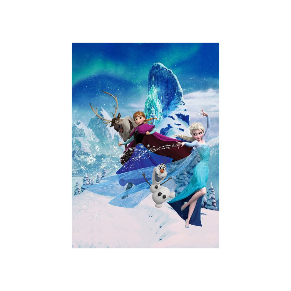 Komar Non-Woven Wallpaper Frozen Disney Elsa's Magic 200 Cm X 280 Cm Multicolor