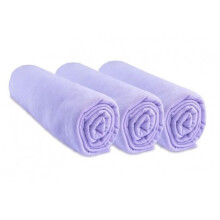 Lenzuola con angoli Jersey cotone 40x80 - EASY DORT - Set di 3 - Parma - Bambina - A partire da 24 mesi
