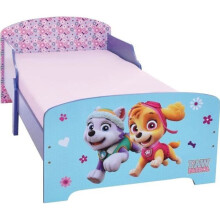 PAT PATROUILLE Mädchenbett 140x70 cm mit Latten für Kinder