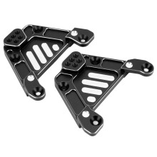 Hinterradstoßdämpferturm RC Aluminiumlegierung Upgrade für Axial SCX6 1/6 Jeep Schwarz