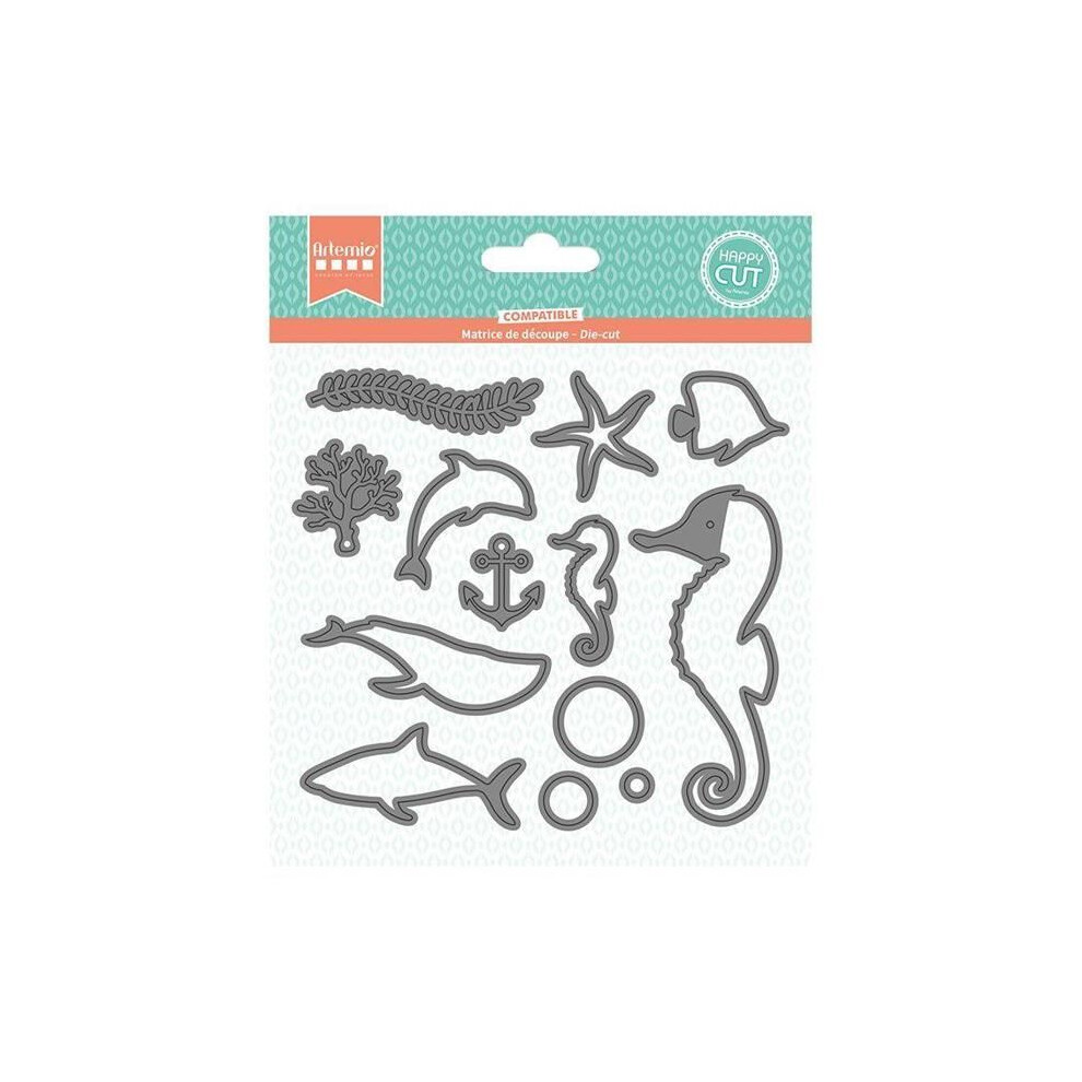 Cutting And Embossing Tool - Artemio - Deep Sea - Multicolor - Adult - Unisex 5414135233328