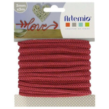 Filo tricotin - Rosso - 5 metri - Mannovale - Per bambini - Creazione di forme