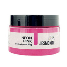 Jesmonite - Jesmonite Fluoresoiva Pigmenttipulveri 50g Vaaleanpunainen