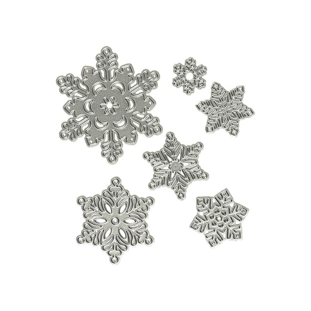 Cutting Template - Flakes - 6 Pieces 5712854240840