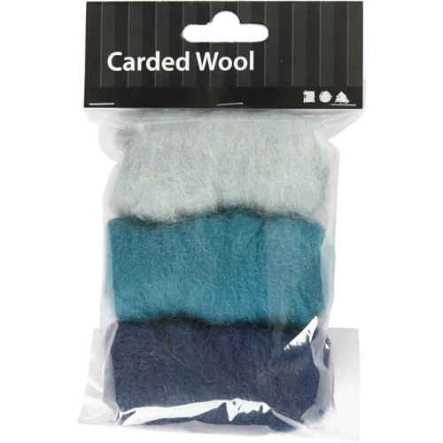 Reliable quality carded wool - suitable for needle felting. ref 45335 2