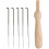 Wood felting needle tool - including 1 medium needle. ref 41237 1